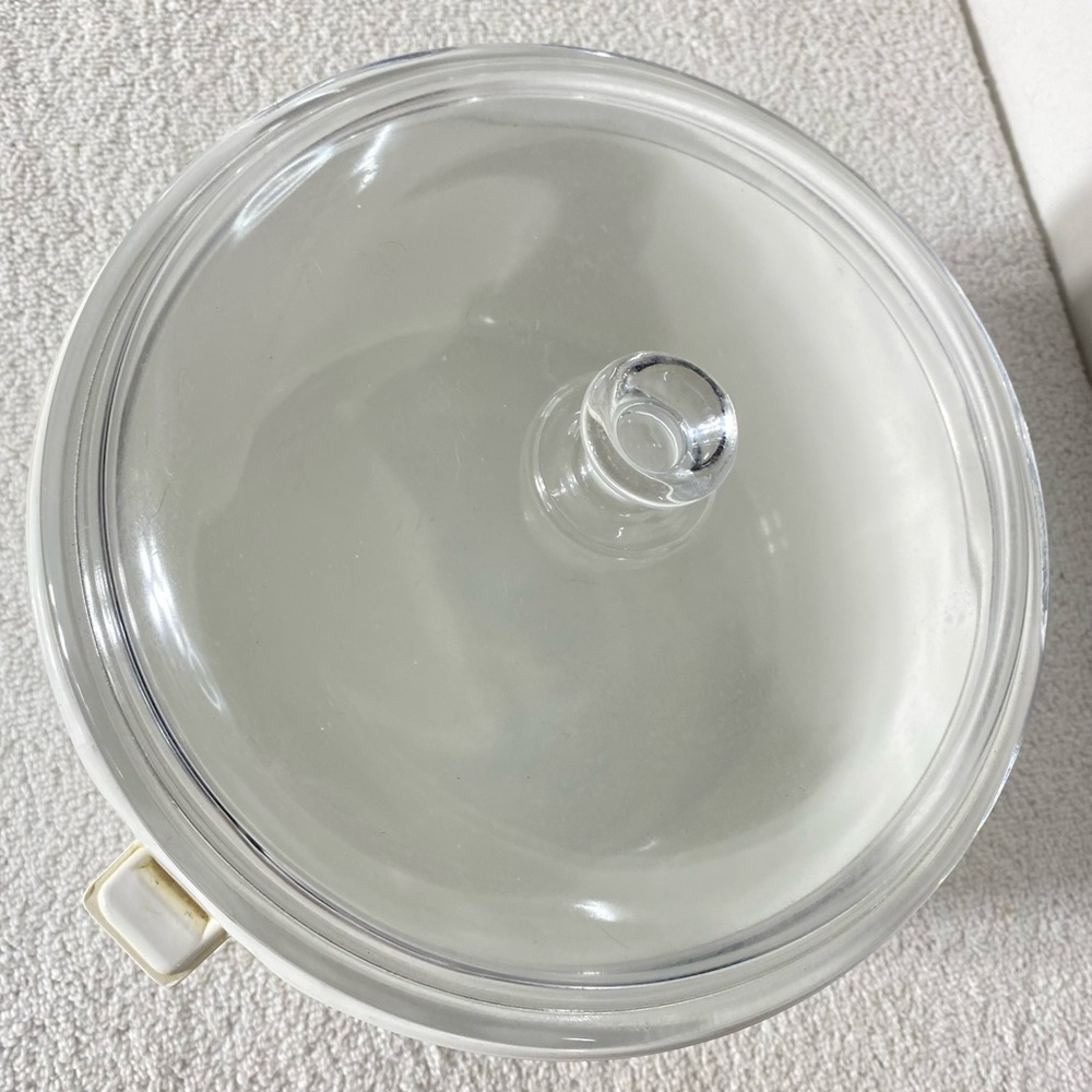Vintage Princess House Nouveau Convertible Ceramic 2qt Sauce Pan With Lid - Picture 5 of 15